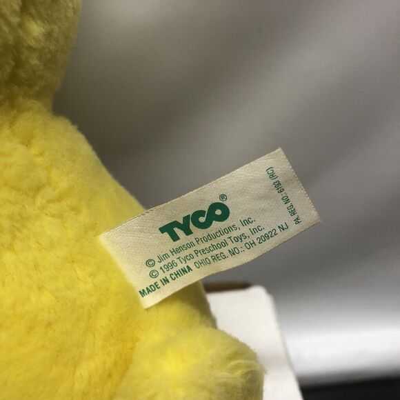 Tyco Tickle Me Big Bird Sesame Street Plush 1996 Stuffed Animal DOES NOT WORK - Picture 9 of 9